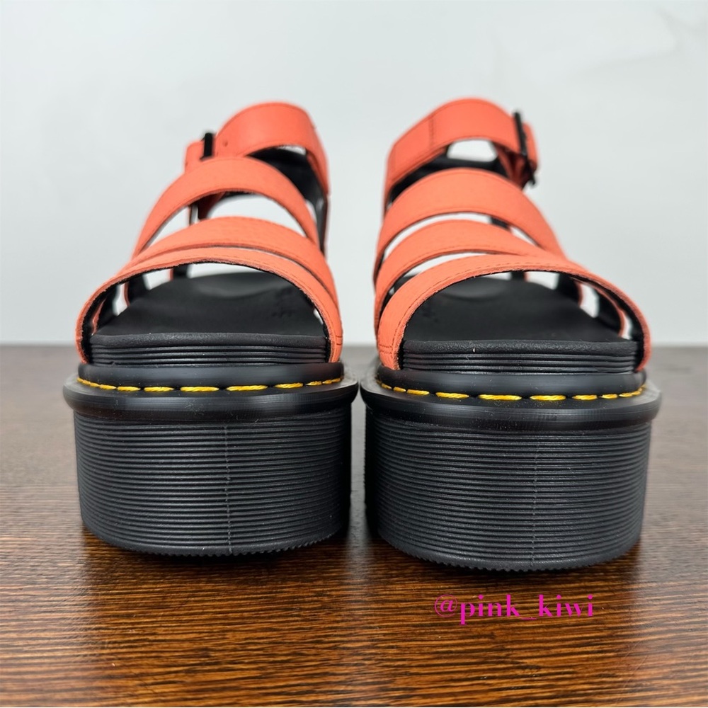 Dr. Martens Blaire Quad Coral Platform Sandals - Picture 3 of 15